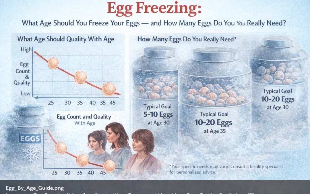 Egg Freezing: What Age Should You Freeze Your Eggs — and How Many Eggs Do You Really Need?